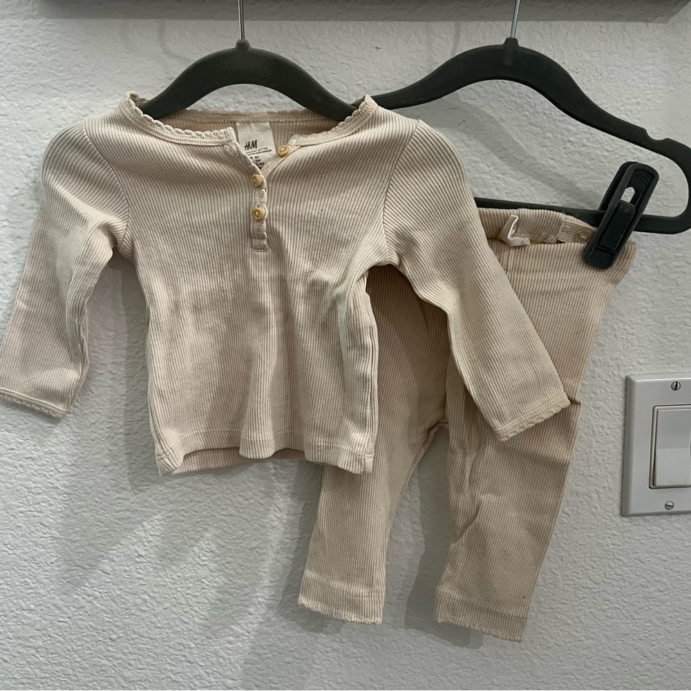 Baby girl matching set